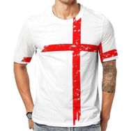 AILLOSA Flag-146 Baskılı Desenli Kısa Kollu Unisex T-shirt