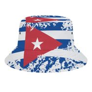 AILLOSA Flag-148 3D Desen Unisex Balıkçı Şapka