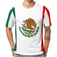 AILLOSA Flag-160 Baskılı Desenli Kısa Kollu Unisex T-shirt