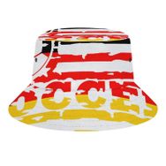 AILLOSA Flag-168 3D Desen Unisex Balıkçı Şapka