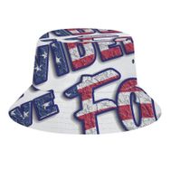 AILLOSA Flag-18 3D Desen Unisex Balıkçı Şapka