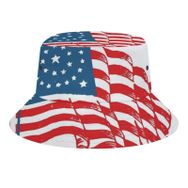 AILLOSA Flag-22 3D Desen Unisex Balıkçı Şapka