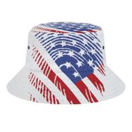 AILLOSA Flag-34 3D Desen Unisex Balıkçı Şapka