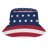AILLOSA Flag-45 3D Desen Unisex Balıkçı Şapka