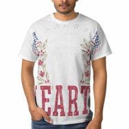 AILLOSA FLAG-89 3D Baskılı Desenli Kısa Kollu Erkek T-shirt