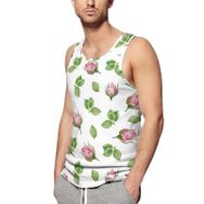 AILLOSA Fun-Top Relax Tembel Hayvan Baskılı Yazlık YH-379 Erkek Atlet