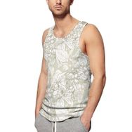AILLOSA Fun-Top Relax Tembel Hayvan Baskılı Yazlık YH-382 Erkek Atlet
