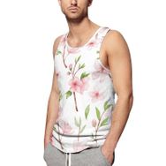 AILLOSA Fun-Top Relax Tembel Hayvan Baskılı Yazlık YH-388 Erkek Atlet