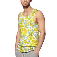 AILLOSA Fun-Top Relax Tembel Hayvan Baskılı Yazlık YH-574 Erkek Atlet