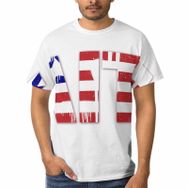 AILLOSA GF-24 3D Baskılı Desenli Kısa Kollu Erkek T-shirt