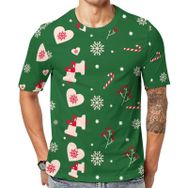 AILLOSA GFY03 Baskılı Desenli Kısa Kollu Unisex T-shirt