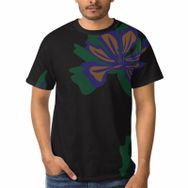 AILLOSA GFY05 3D Baskılı Desenli Kısa Kollu Erkek T-shirt