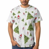 AILLOSA GFY21 3D Baskılı Desenli Kısa Kollu Erkek T-shirt