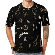 AILLOSA GFY22 Baskılı Desenli Kısa Kollu Unisex T-shirt