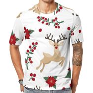AILLOSA GFY24 Baskılı Desenli Kısa Kollu Unisex T-shirt