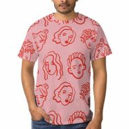 AILLOSA GFY25 3D Baskılı Desenli Kısa Kollu Erkek T-shirt