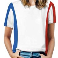AILLOSA GFY33 Tamamı Baskılı Kısa Kollu Yuvarlak Yaka Kadın T-shirt