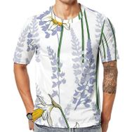 AILLOSA GFY34 Baskılı Desenli Kısa Kollu Unisex T-shirt