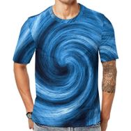 AILLOSA GFY37 Baskılı Desenli Kısa Kollu Unisex T-shirt