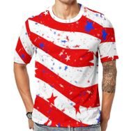 AILLOSA GFY41 Baskılı Desenli Kısa Kollu Unisex T-shirt