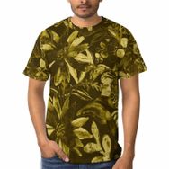 AILLOSA H-94 3D Baskılı Desenli Kısa Kollu Erkek T-shirt