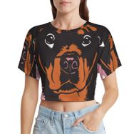AILLOSA Racerback Tank Top TH-445 Kısa Kollu Yuvarlak Yaka Kadın T-shirt