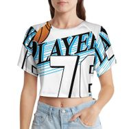 AILLOSA Racerback Tank Top Yuvarlak Yaka Kısa Kol TH-138 Kadın T-shirt