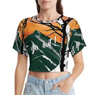 AILLOSA Racerback Tank Top Yuvarlak Yaka Kısa Kol TH-158 Kadın T-shirt