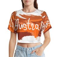 AILLOSA Racerback Tank Top Yuvarlak Yaka Kısa Kol TH-271 Kadın T-shirt