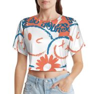AILLOSA Racerback Tank Top Yuvarlak Yaka Kısa Kol TH-326 Kadın T-shirt