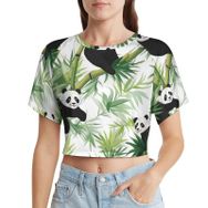 AILLOSA Racerback Tank Top Yuvarlak Yaka Kısa Kol YH-10 Kadın T-shirt