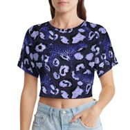 AILLOSA Racerback Tank Top Yuvarlak Yaka Kısa Kol YH-111 Kadın T-shirt