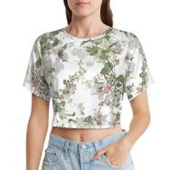 AILLOSA Racerback Tank Top Yuvarlak Yaka Kısa Kol YH-175 Kadın T-shirt