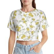 AILLOSA Racerback Tank Top Yuvarlak Yaka Kısa Kol YH-217 Kadın T-shirt