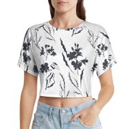 AILLOSA Racerback Tank Top Yuvarlak Yaka Kısa Kol YH-245 Kadın T-shirt