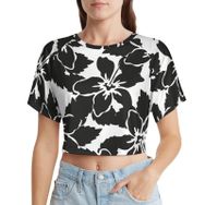 AILLOSA Racerback Tank Top Yuvarlak Yaka Kısa Kol YH-310 Kadın T-shirt