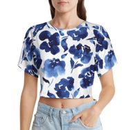 AILLOSA Racerback Tank Top Yuvarlak Yaka Kısa Kol YH-32 Kadın T-shirt