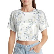 AILLOSA Racerback Tank Top Yuvarlak Yaka Kısa Kol YH-334 Kadın T-shirt