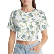 AILLOSA Racerback Tank Top Yuvarlak Yaka Kısa Kol YH-342 Kadın T-shirt