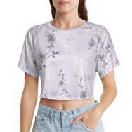 AILLOSA Racerback Tank Top Yuvarlak Yaka Kısa Kol YH-367 Kadın T-shirt
