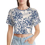 AILLOSA Racerback Tank Top Yuvarlak Yaka Kısa Kol YH-370 Kadın T-shirt