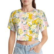 AILLOSA Racerback Tank Top Yuvarlak Yaka Kısa Kol YH-407 Kadın T-shirt