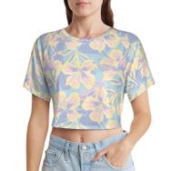 AILLOSA Racerback Tank Top Yuvarlak Yaka Kısa Kol YH-464 Kadın T-shirt