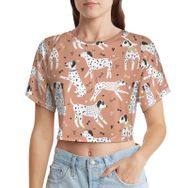 AILLOSA Racerback Tank Top Yuvarlak Yaka Kısa Kol YH-520 Kadın T-shirt