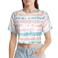 AILLOSA Racerback Tank Top Yuvarlak Yaka Kısa Kol YH-564 Kadın T-shirt