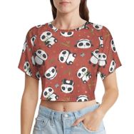AILLOSA Racerback Tank Top Yuvarlak Yaka Kısa Kol YH-624 Kadın T-shirt
