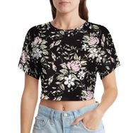 AILLOSA Racerback Tank Top Yuvarlak Yaka Kısa Kol YH-657 Kadın T-shirt