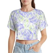 AILLOSA Racerback Tank Top Yuvarlak Yaka Kısa Kol YH-692 Kadın T-shirt