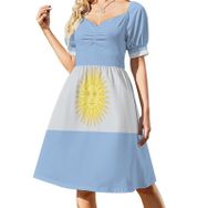 AILLOSA Sweetheart Askılı FLAG-134 Günlük Kadın Elbise