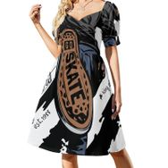 AILLOSA Sweetheart Askılı TH-478 Günlük Kadın Elbise
